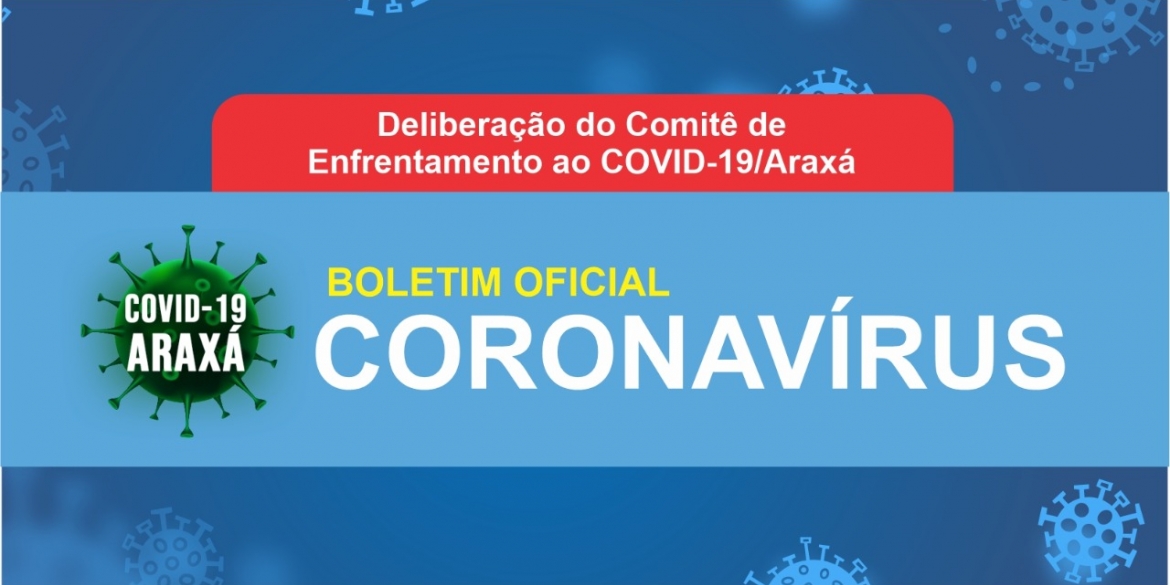 Comitê COVID-19/Araxá atualiza os números na cidade